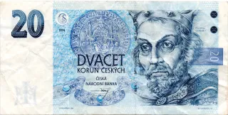 Czech Republic 20 Korun, 1994 image
